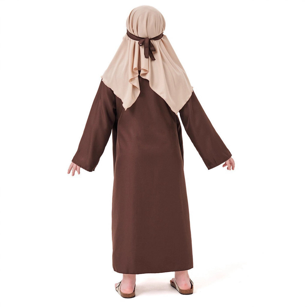 Brown Grandpa Halloween Costume Shepherd Elder Outfit