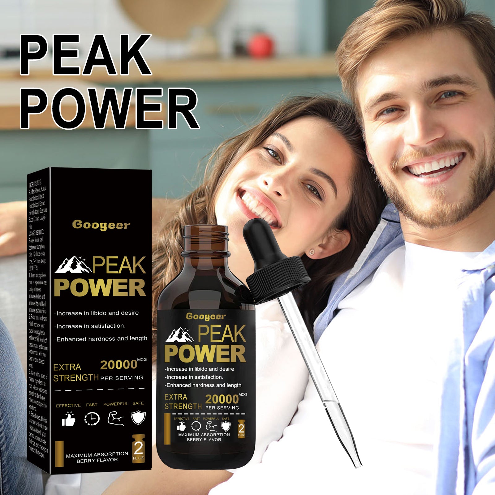 Men's Yang Supplement Drops, Men's Body Supplement Drops Body Supplement