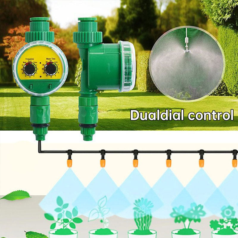 Digital Programmable Water Timer for Garden Irrigation - LCD Display, Automatic On/Off, Weatherproof Design