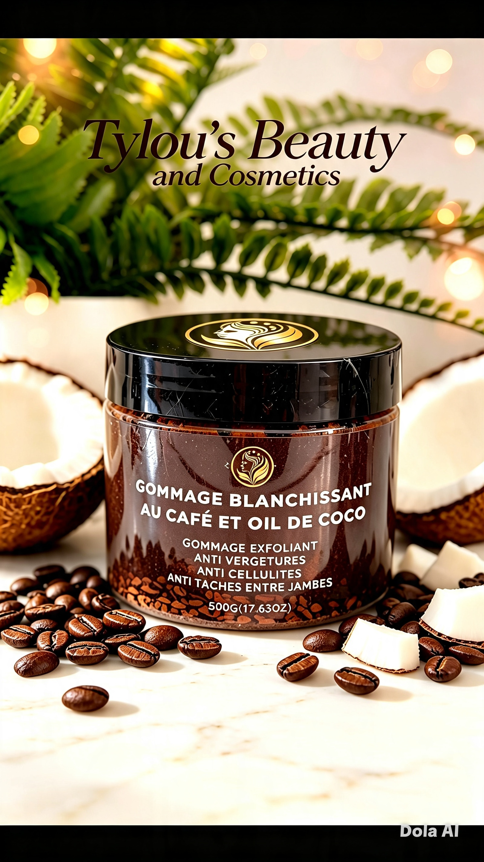 Gommage au Café Réparateur et Blanchissant