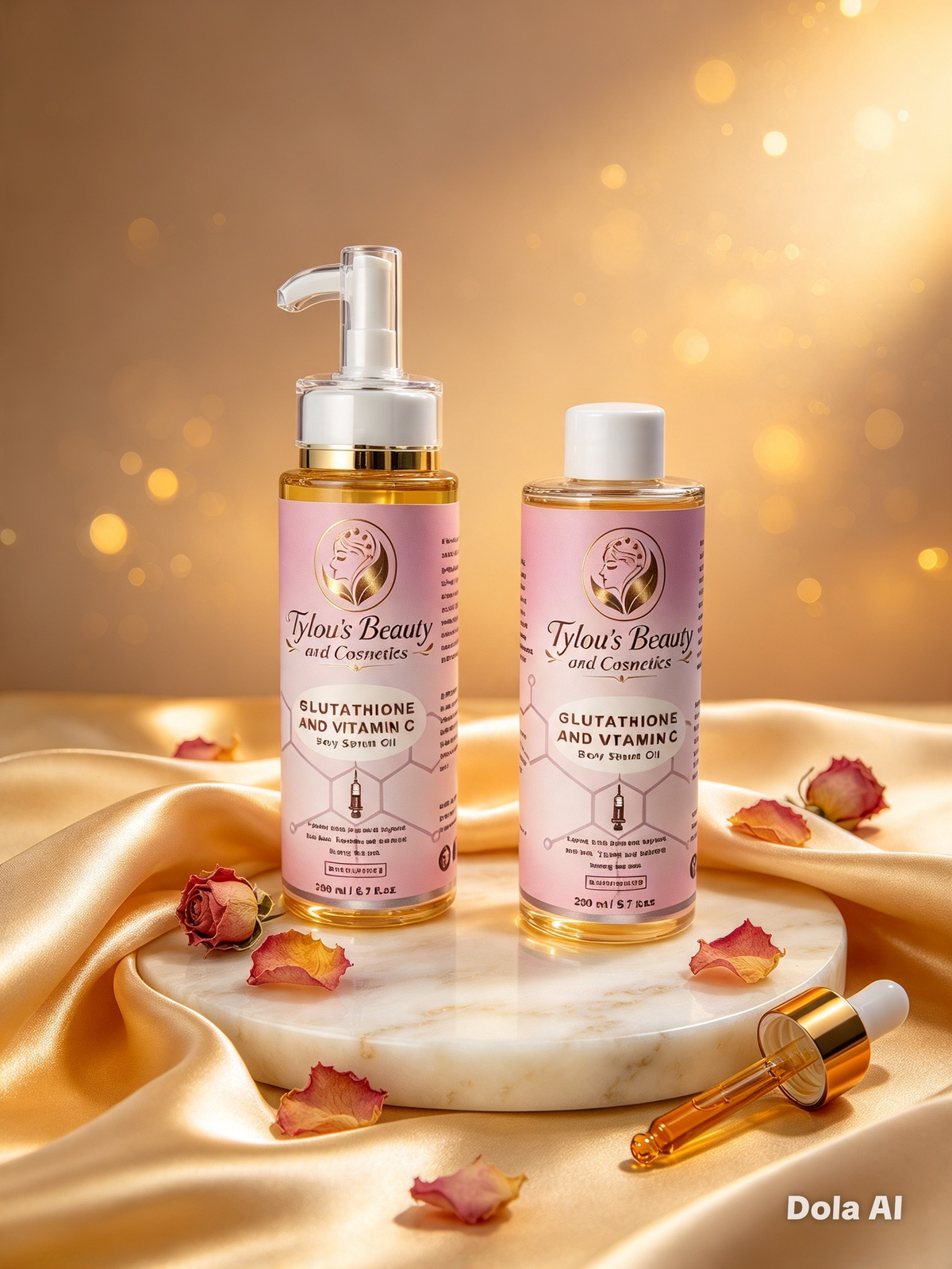 Glutathione & Vitamin C Body Serum Oil ✨