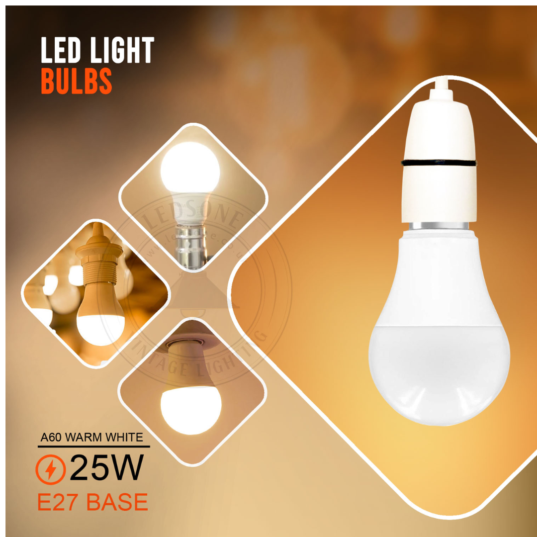 25W E27  Energy Saving Warm White Bulb ~1381